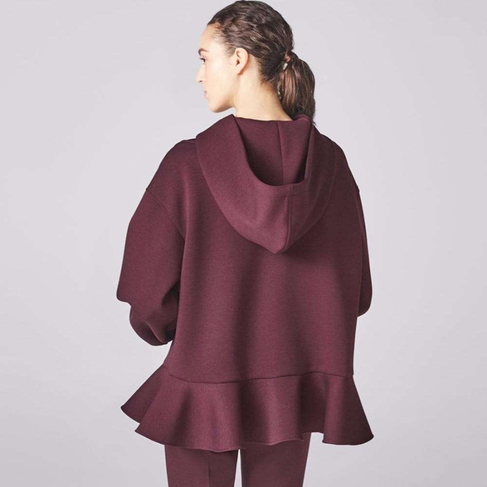 ADEAM oversized hooded lounge top XS New
